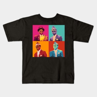 Coffin Dance Meme - Andy Warhol Kids T-Shirt